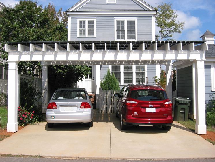 Coperture per auto - pergole e tettoie da giardino - Quale copertura per  auto scegliere